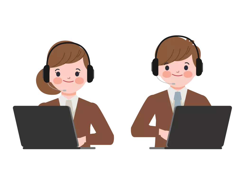 聯絡我們頁面圖示｜線上客服與聯絡資訊示意