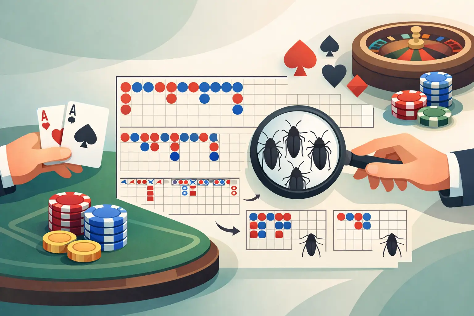 百家樂蟑螂路是什麼？看懂意思與誤區