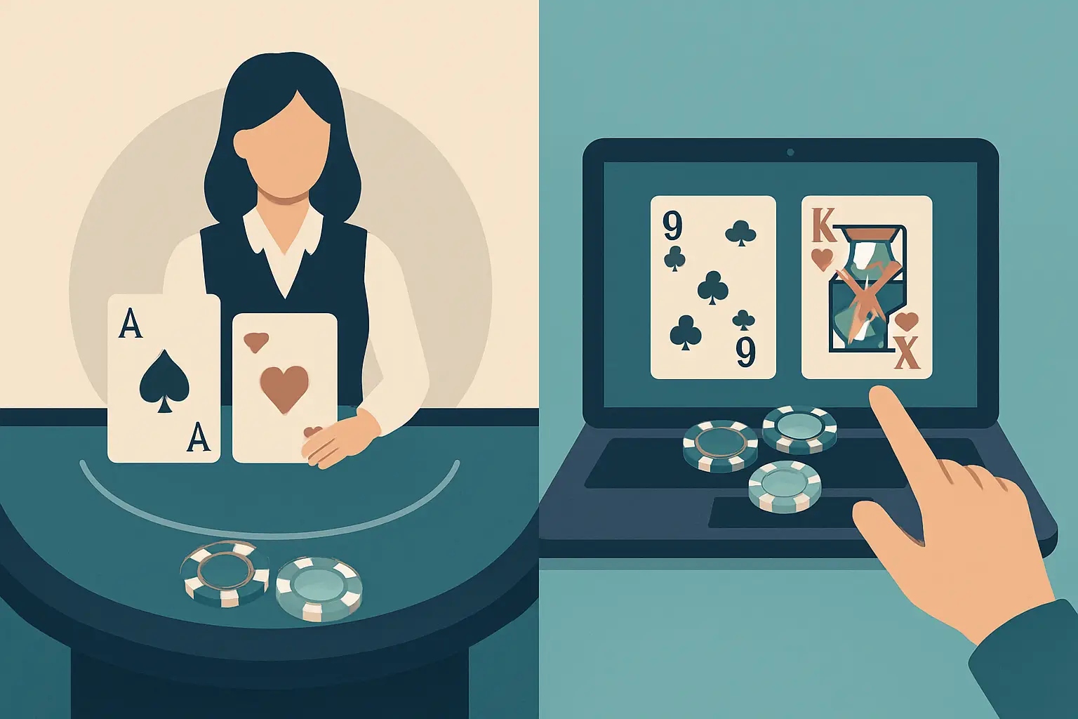 真人百家樂還是電子？差異一次看懂