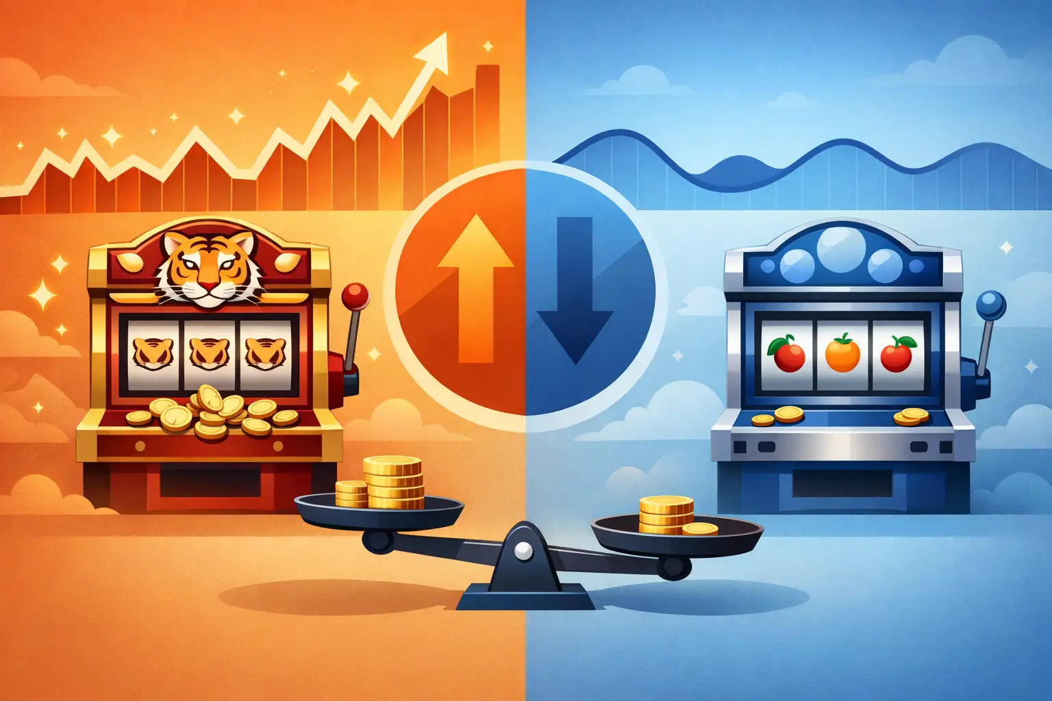 老虎機高波動 vs 低波動選擇怎麼看