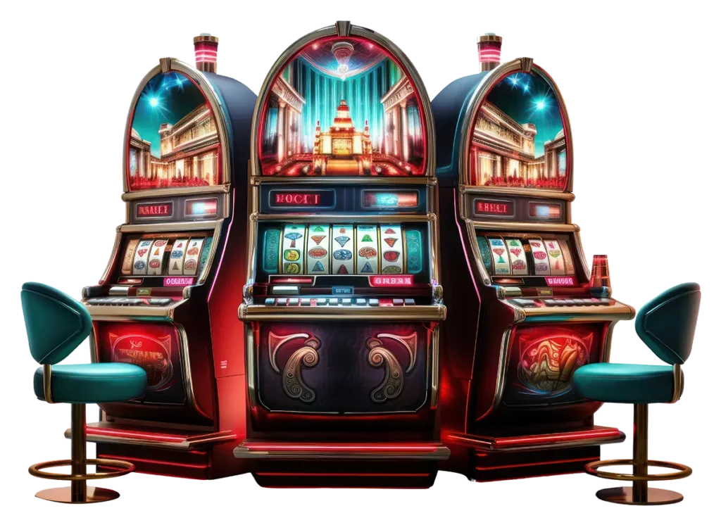 電子老虎機遊戲圖示｜老虎機玩法與機制示意